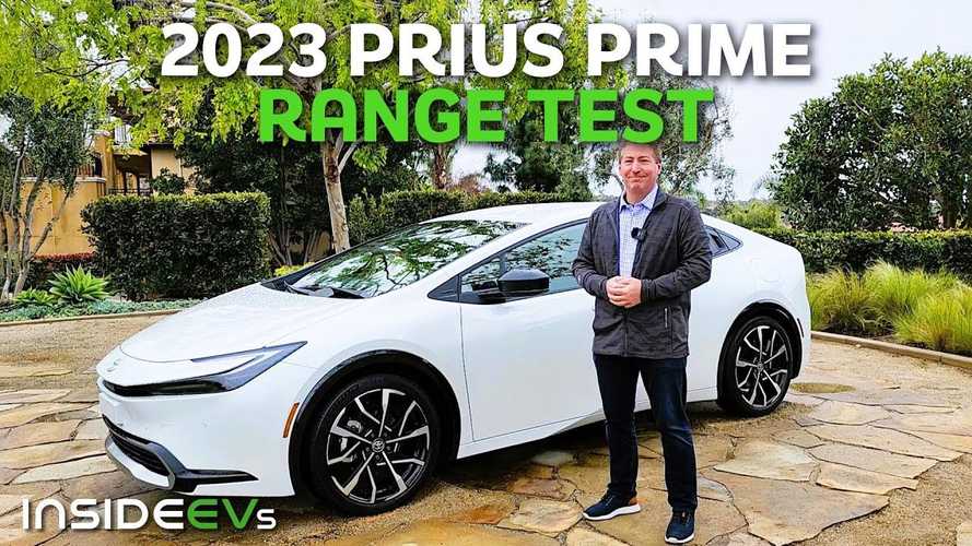 2023 Toyota Prius Prime: InsideEVs 70 MPH Range Test