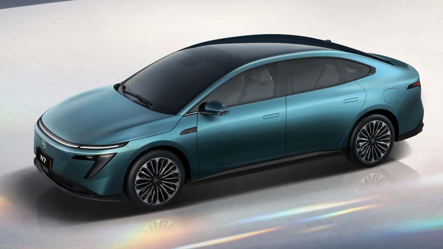 The Nissan N7 Is A Big Electric Sedan You Can’t Buy