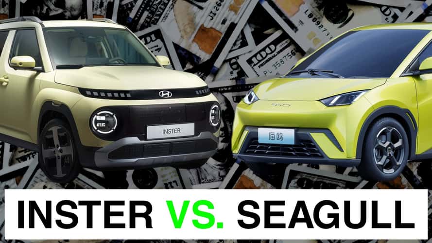 Hyundai Inster vs. BYD Seagull: Range, Power, Features Compared