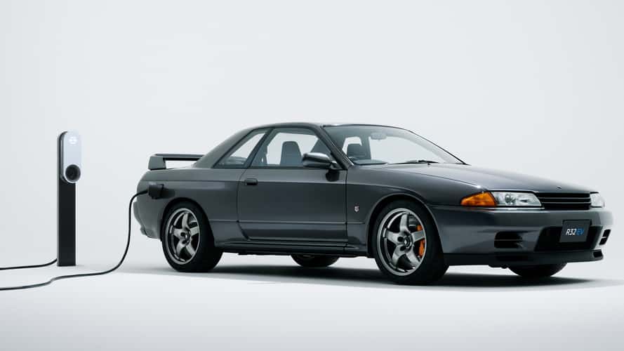 Nissan Made An Electric GT-R R32