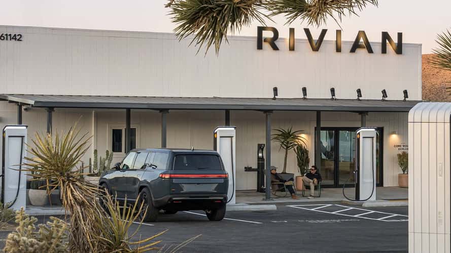 Rivian's Fancy New Charging Outposts Will Be Open To All EVs